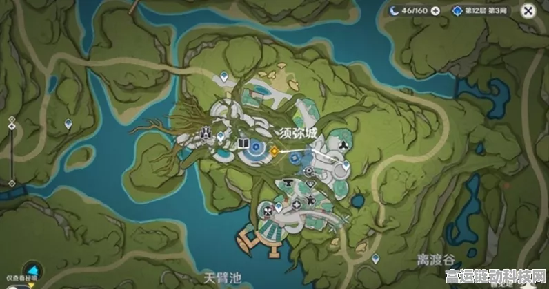 原神须弥探险全攻略，解锁隐藏锚点，揭秘高效探险技巧