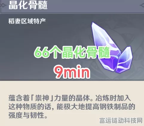 探秘原神，晶化骨髓的奇妙用途与获取攻略